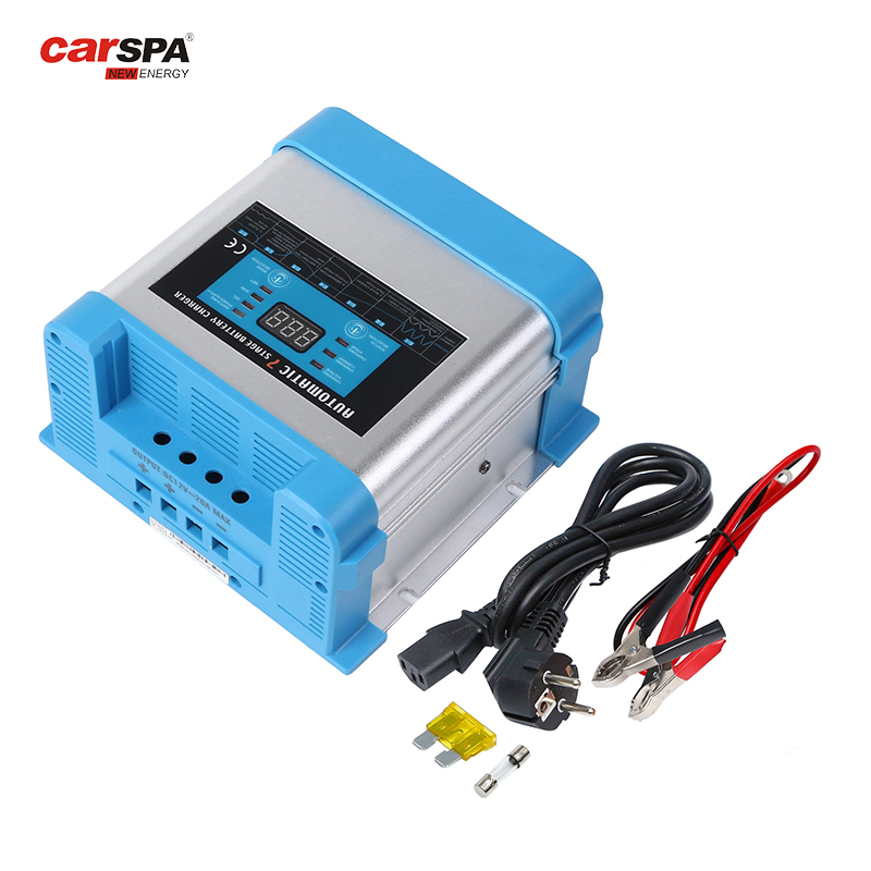 7 Stage charger 20a,12V li ion battery,EBC1220 - Zhejiang Carspa New Energy  Co.ltd