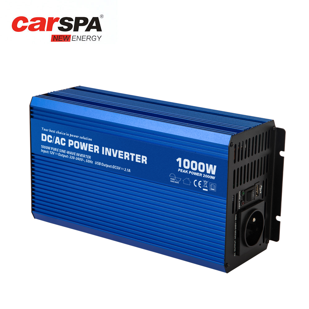 Intelligent E-Display UPS EU Us Plug Pure Sine Wave Power Inverter 1500W  for Home/Camping/Car/Truck - China Car Power Inverter, DC to AC Inverter