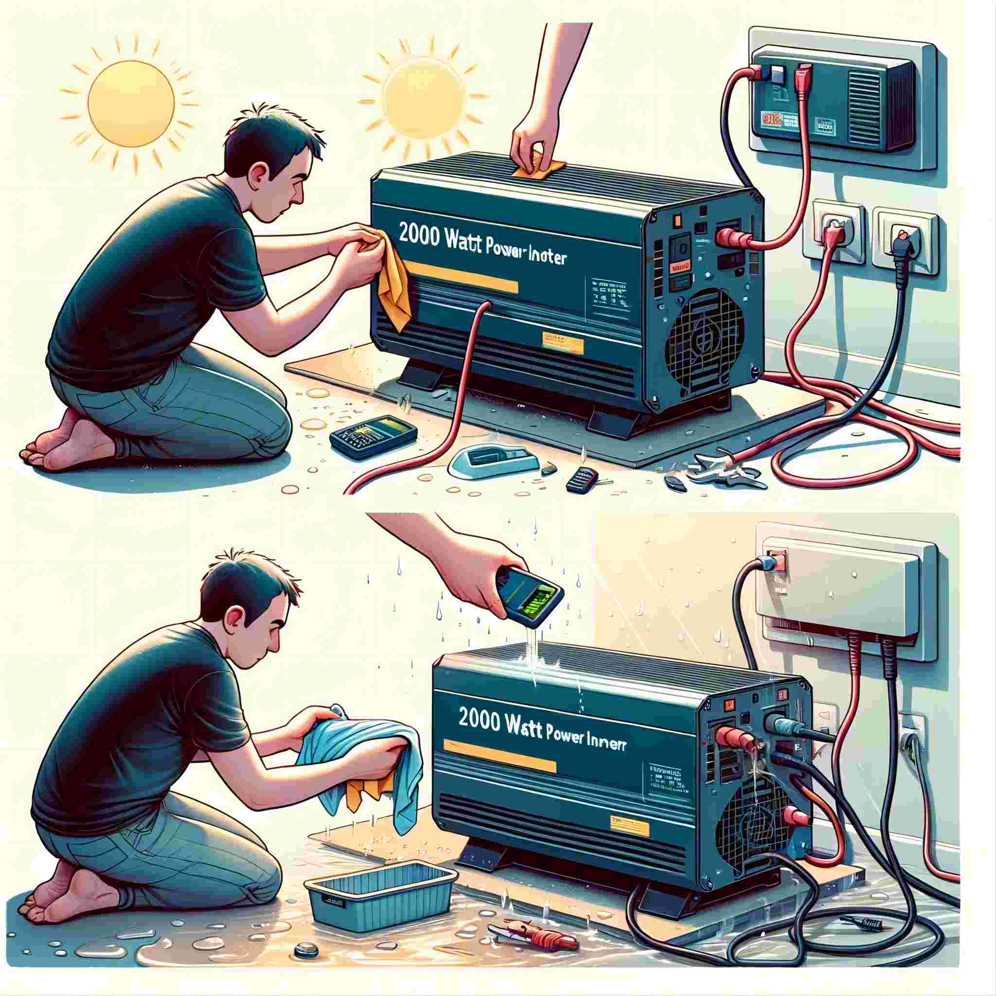 2000 Watt Power Inverter Troubleshooting