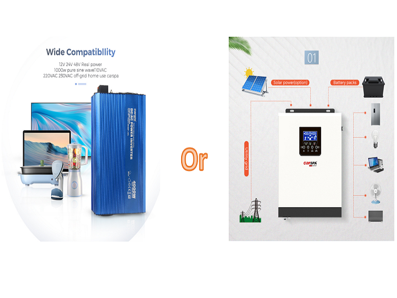 Differences between Hybrid Inverter and Power Inverter