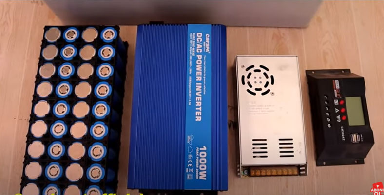 lithium portable solar power station