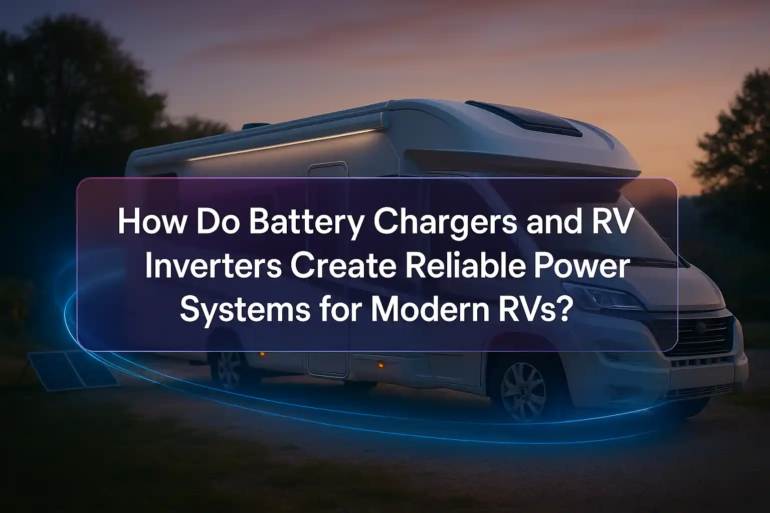 How Do Battery Chargers and RV Inverters Create Reliable Power Systems for Modern RVs?