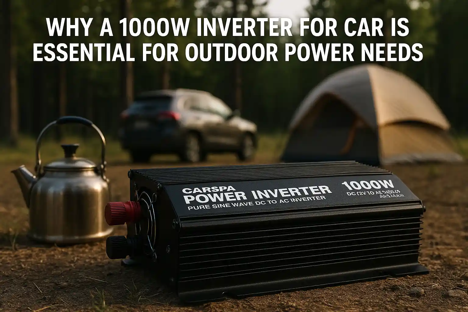 Why a 1000W Inverter for Car Is Essential for Outdoor Power Needs