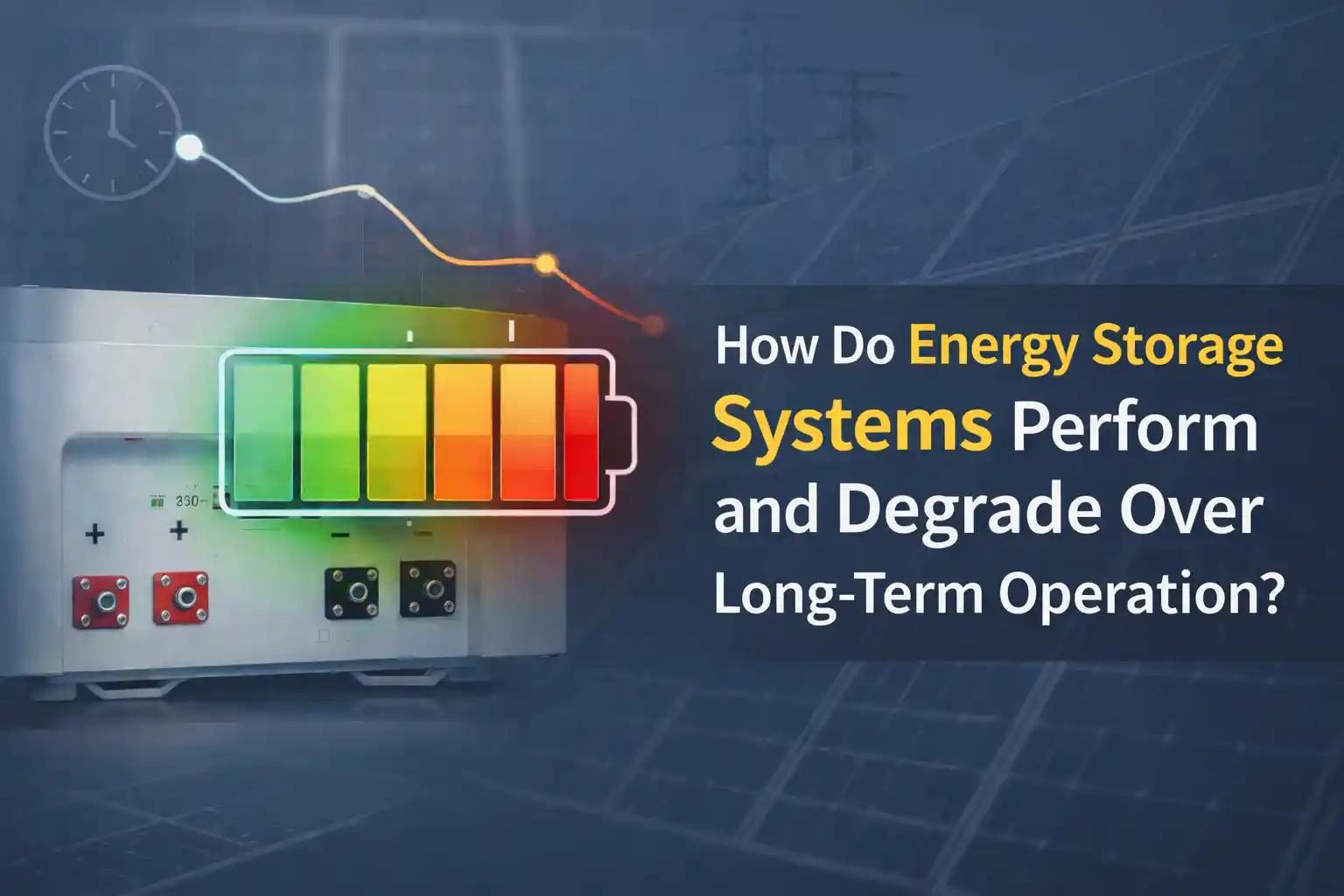 How Do Energy Storage Systems Perform and Degrade Over Long-Term Operation?