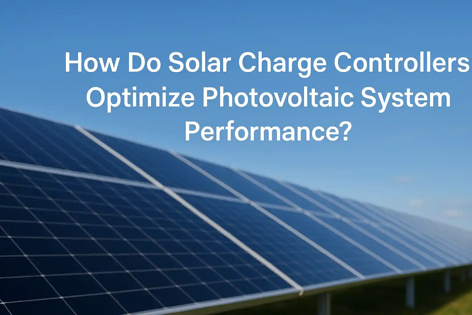 How Do Solar Charge Controllers Optimize Photovoltaic System Performance? 5 Critical Questions Answered