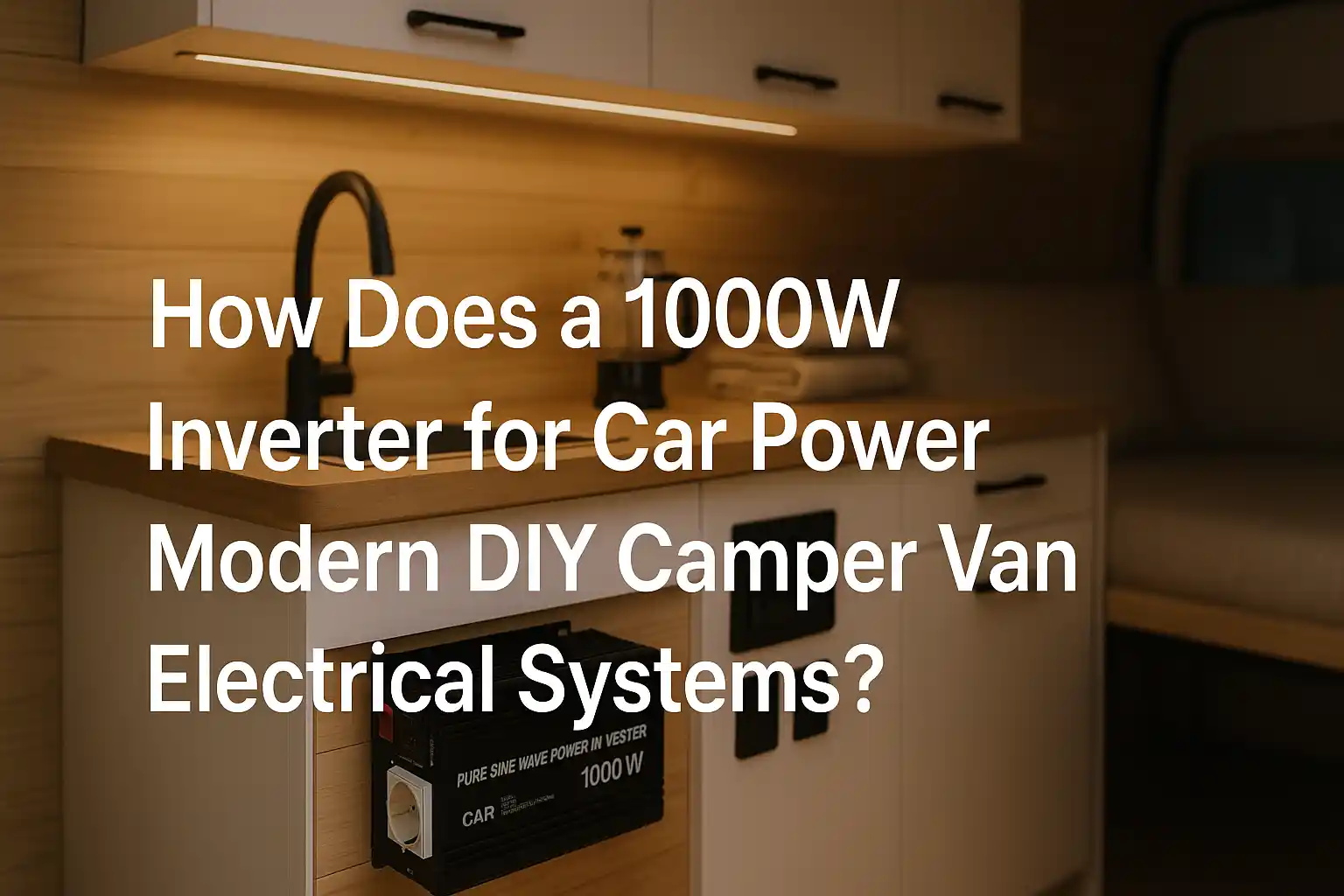 How Does a 1000W Inverter for Car Power Modern DIY Camper Van Electrical Systems?