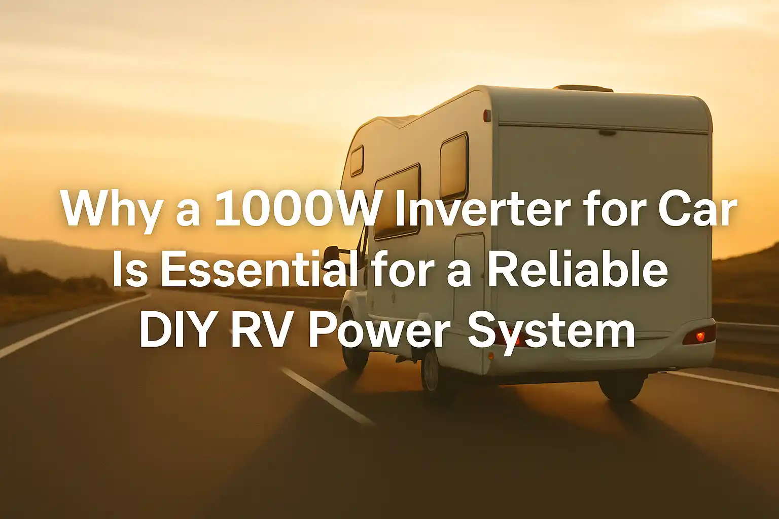 Why a 1000W Inverter for Car Is Essential for a Reliable DIY RV Power System? 5 Critical Questions Tell You