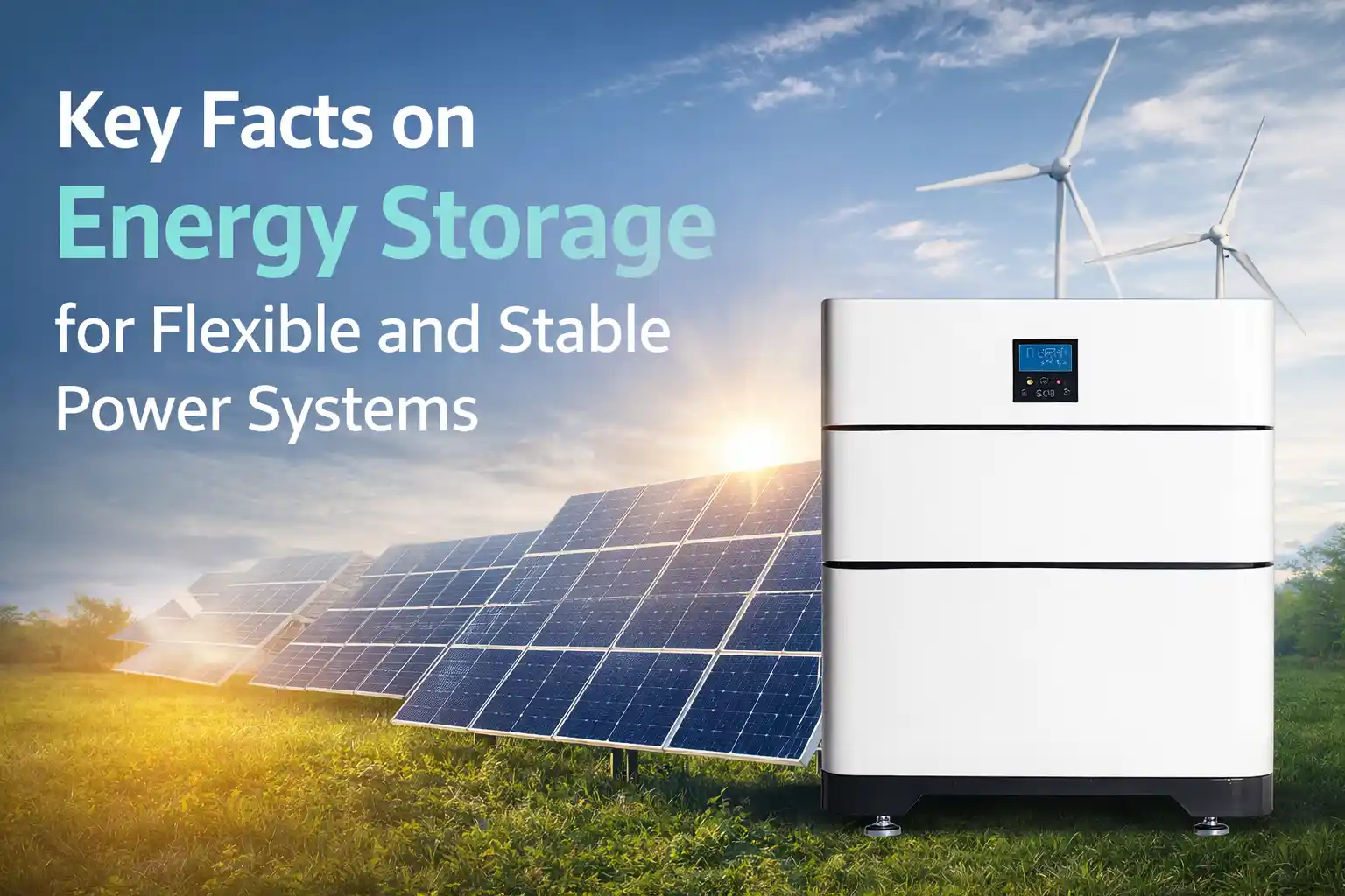 Key Facts on Energy Storage for Flexible and Stable Power Systems